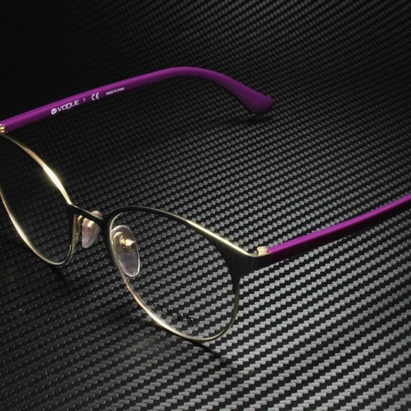 Vogue Women\'s Gold and Violet Eyeglasses!